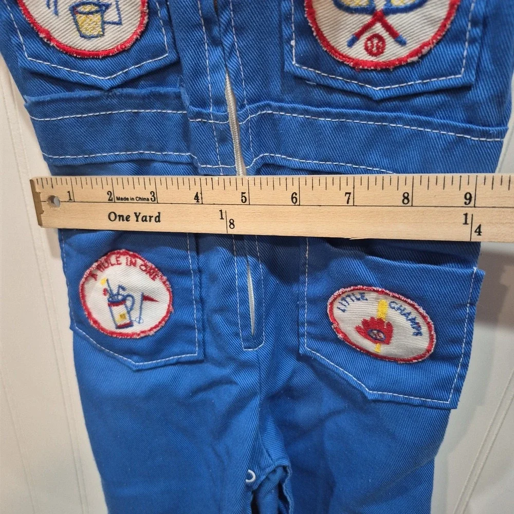 Vintage Boys Coverall/Astronaut Suit Sports Theme READ
